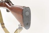 WORLD WAR II U.S. Remington M1903A3 Bolt Action C&R Rifle .30-06 WEB SLING
Made in 1942 w/ “R.A. / FLAMING BOMB / 12-42” Barrel - 25 of 25