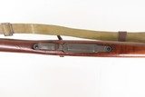 WORLD WAR II U.S. Remington M1903A3 Bolt Action C&R Rifle .30-06 WEB SLING
Made in 1942 w/ “R.A. / FLAMING BOMB / 12-42” Barrel - 9 of 25