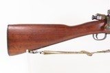 WORLD WAR II U.S. Remington M1903A3 Bolt Action C&R Rifle .30-06 WEB SLING
Made in 1942 w/ “R.A. / FLAMING BOMB / 12-42” Barrel - 6 of 25