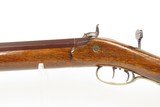 CIVIL WAR Antique OVERBAUGH & STANTON Percussion HOMESTEAD/HUNTING Rifle
Back Action GAME GETTING Rifle w/SET TRIGGER - 23 of 25