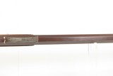 CIVIL WAR Antique OVERBAUGH & STANTON Percussion HOMESTEAD/HUNTING Rifle
Back Action GAME GETTING Rifle w/SET TRIGGER - 15 of 25