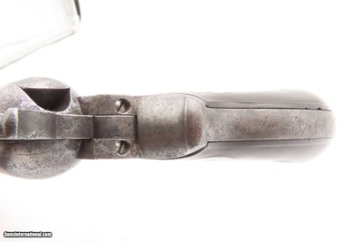 Antique LETTERED American Express Co. COLT M1877 LIGHTNING .38 DA RevolverFACTORY LETTERED Double Action w/DISPLAY CASE - Image 8 of 25