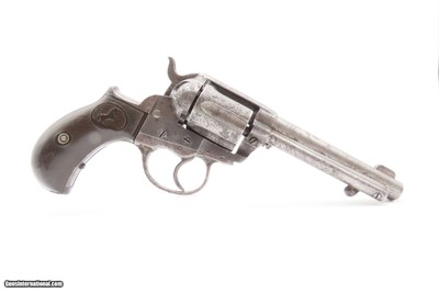Antique LETTERED American Express Co. COLT M1877 LIGHTNING .38 DA RevolverFACTORY LETTERED Double Action w/DISPLAY CASE - Image 25 of 25
