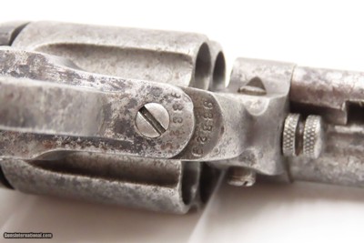 Antique LETTERED American Express Co. COLT M1877 LIGHTNING .38 DA RevolverFACTORY LETTERED Double Action w/DISPLAY CASE - Image 23 of 25