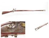 1826 Date Antique U.S. SPRINGFIELD ARSENAL M1816 .69 FLINTLOCK Musket ALAMO U.S. Military Flintlock Made in 1826 - 1 of 25