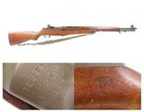 1942 WORLD WAR II Era SPRINGFIELD U.S. M1 GARAND .30-06 Infantry Rifle C&R WWIIWith “DoD Eagle” on the Stock - 1 of 25