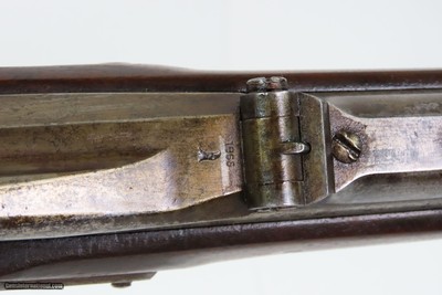 Antique U.S. SPRINGFIELD M1866 ALLIN Conversion TRAPDOOR Rifle with BAYONET Rifle Made Famous During the INDIAN WARS - Image 16 of 25