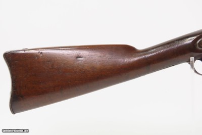 Antique U.S. SPRINGFIELD M1866 ALLIN Conversion TRAPDOOR Rifle with BAYONET Rifle Made Famous During the INDIAN WARS - Image 6 of 25