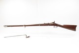 Antique U.S. SPRINGFIELD M1866 ALLIN Conversion TRAPDOOR Rifle with BAYONET Rifle Made Famous During the INDIAN WARS - 19 of 25
