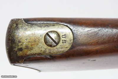 Antique U.S. SPRINGFIELD M1866 ALLIN Conversion TRAPDOOR Rifle with BAYONET Rifle Made Famous During the INDIAN WARS - Image 17 of 25