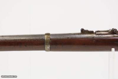 Antique U.S. SPRINGFIELD M1866 ALLIN Conversion TRAPDOOR Rifle with BAYONET Rifle Made Famous During the INDIAN WARS - Image 22 of 25