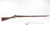 Antique U.S. SPRINGFIELD M1866 ALLIN Conversion TRAPDOOR Rifle with BAYONET Rifle Made Famous During the INDIAN WARS - 2 of 25