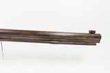 c1860 J. HARDING of LOWELL, MASSACHUSETTS Half Stock LONG RIFLE .44 Caliber Half-Round, Half-Octagonal Barrel, Double Set Triggers - 3 of 25