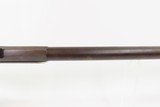 c1860 J. HARDING of LOWELL, MASSACHUSETTS Half Stock LONG RIFLE .44 Caliber Half-Round, Half-Octagonal Barrel, Double Set Triggers - 14 of 25