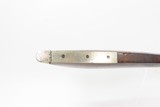 c1860 J. HARDING of LOWELL, MASSACHUSETTS Half Stock LONG RIFLE .44 Caliber Half-Round, Half-Octagonal Barrel, Double Set Triggers - 12 of 25