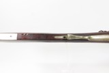 c1860 J. HARDING of LOWELL, MASSACHUSETTS Half Stock LONG RIFLE .44 Caliber Half-Round, Half-Octagonal Barrel, Double Set Triggers - 11 of 25