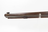 c1860 J. HARDING of LOWELL, MASSACHUSETTS Half Stock LONG RIFLE .44 Caliber Half-Round, Half-Octagonal Barrel, Double Set Triggers - 19 of 25
