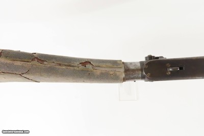 EUROPEAN Antique Stock Reservoir “WIND GUN” 19th Century SHAGREEN WRAPPED.40 Caliber Smoothbore 1800s Air Rifle! - Image 15 of 25