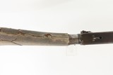 EUROPEAN Antique Stock Reservoir “WIND GUN” 19th Century SHAGREEN WRAPPED
.40 Caliber Smoothbore 1800s Air Rifle! - 15 of 25