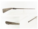EUROPEAN Antique Stock Reservoir “WIND GUN” 19th Century SHAGREEN WRAPPED
.40 Caliber Smoothbore 1800s Air Rifle! - 1 of 25
