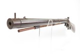 NEW HAMPSHIRE Made JOHN BROWN .31 Underhammer Percussion Rifle FALSE MUZZLE SHORT BARRELED New England FREMONT Rifle - 20 of 22