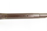 NEW HAMPSHIRE Made JOHN BROWN .31 Underhammer Percussion Rifle FALSE MUZZLE SHORT BARRELED New England FREMONT Rifle - 12 of 22