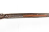 NEW HAMPSHIRE Made JOHN BROWN .31 Underhammer Percussion Rifle FALSE MUZZLE SHORT BARRELED New England FREMONT Rifle - 8 of 22