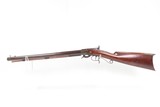 NEW HAMPSHIRE Made JOHN BROWN .31 Underhammer Percussion Rifle FALSE MUZZLE SHORT BARRELED New England FREMONT Rifle - 15 of 22