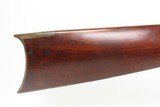 NEW HAMPSHIRE Made JOHN BROWN .31 Underhammer Percussion Rifle FALSE MUZZLE SHORT BARRELED New England FREMONT Rifle - 6 of 22