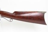 NEW HAMPSHIRE Made JOHN BROWN .31 Underhammer Percussion Rifle FALSE MUZZLE SHORT BARRELED New England FREMONT Rifle - 18 of 22