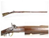 Antique J. FORDNEY American Half-Stock .31 Percussion LANCASTER Long Rifle
Pennsylvania Style HUNTING/HOMESTEAD Long Rifle