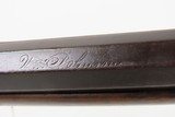 Mid-1800s Antique WM. JOHNSON Half Stock Percussion HOMESTEAD/HUNTING Rifle Back Action GAME GETTING Rifle DOUBLE SET TRIGGER - 18 of 25