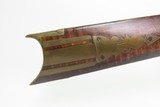 Mid-1800s Antique WM. JOHNSON Half Stock Percussion HOMESTEAD/HUNTING Rifle Back Action GAME GETTING Rifle DOUBLE SET TRIGGER - 6 of 25