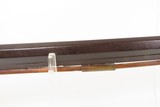 Mid-1800s Antique WM. JOHNSON Half Stock Percussion HOMESTEAD/HUNTING Rifle Back Action GAME GETTING Rifle DOUBLE SET TRIGGER - 21 of 25