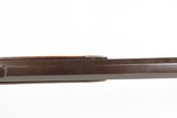 Mid-1800s Antique WM. JOHNSON Half Stock Percussion HOMESTEAD/HUNTING Rifle Back Action GAME GETTING Rifle DOUBLE SET TRIGGER - 14 of 25