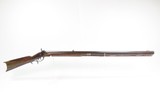 Mid-1800s Antique WM. JOHNSON Half Stock Percussion HOMESTEAD/HUNTING Rifle Back Action GAME GETTING Rifle DOUBLE SET TRIGGER - 2 of 25