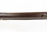 Mid-1800s Antique WM. JOHNSON Half Stock Percussion HOMESTEAD/HUNTING Rifle Back Action GAME GETTING Rifle DOUBLE SET TRIGGER - 15 of 25
