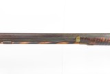ENGRAVED Antique HENRY E. LEMAN Half Stock Percussion PENNSYLVANIA Rifle
Rifle made in LANCASTER, PA with BRASS FURNITURE - 24 of 25