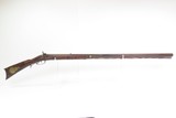 ENGRAVED Antique HENRY E. LEMAN Half Stock Percussion PENNSYLVANIA Rifle
Rifle made in LANCASTER, PA with BRASS FURNITURE - 2 of 25