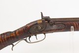 ENGRAVED Antique HENRY E. LEMAN Half Stock Percussion PENNSYLVANIA Rifle
Rifle made in LANCASTER, PA with BRASS FURNITURE - 6 of 25