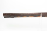 ENGRAVED Antique HENRY E. LEMAN Half Stock Percussion PENNSYLVANIA Rifle
Rifle made in LANCASTER, PA with BRASS FURNITURE - 23 of 25