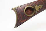 ENGRAVED Antique HENRY E. LEMAN Half Stock Percussion PENNSYLVANIA Rifle
Rifle made in LANCASTER, PA with BRASS FURNITURE - 9 of 25