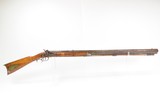 Mid-1800s Antique T BIGGS Half Stock Percussion HOMESTEAD/HUNTING Rifle .56 - 2 of 23