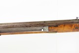 Mid-1800s Antique T BIGGS Half Stock Percussion HOMESTEAD/HUNTING Rifle .56 - 19 of 23