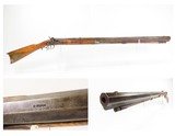 Mid-1800s Antique T BIGGS Half Stock Percussion HOMESTEAD/HUNTING Rifle .56 - 1 of 23