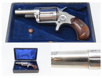 CASED London England Proofed Antique COLT NEW LINE .38 Centerfire Revolver
Conceal & Carry SELF DEFENSE SA Revolver