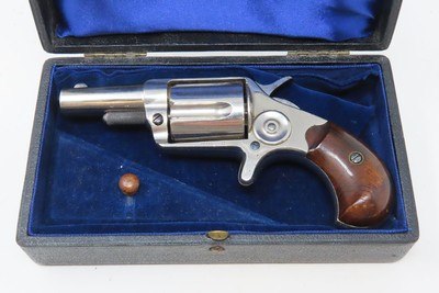 CASED London England Proofed Antique COLT NEW LINE .38 Centerfire RevolverConceal & Carry SELF DEFENSE SA Revolver - Image 4 of 21