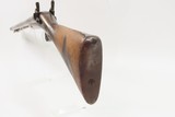 1850s Antique BELGIAN 12 Gauge Double Barrel SIDE x SIDE Percussion SHOTGUN Belgian HOMESTEAD Hunting/Fowling Piece - 23 of 23