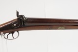 1850s Antique BELGIAN 12 Gauge Double Barrel SIDE x SIDE Percussion SHOTGUN Belgian HOMESTEAD Hunting/Fowling Piece - 5 of 23