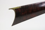 Antique E.L. PANCOST .42 Percussion LONG RIFLE Double SET TRIGGERS ENGRAVED ALLEGHENY COUNTY, PENNSYLVANIA - 7 of 25